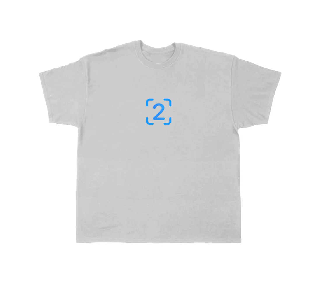 2ClickFit T-Shirt in Heather Gray
